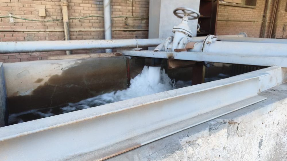 Full-flow discharge during the factory acceptance test